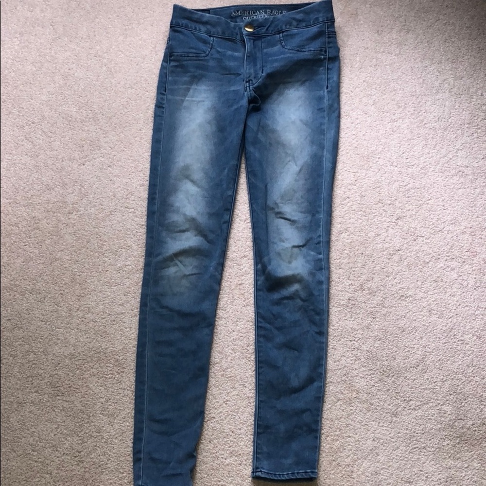 Light colored jeans